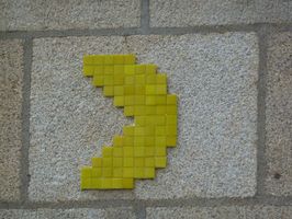 pixel art pacman nantes